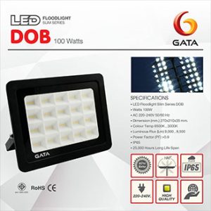 GATA Floodlight DOB LED 100W daylight