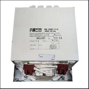 ATCO HQI 2000-17-FL 380V for MH 2000W 230V 8.8A