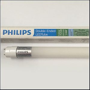 Philips Double Ended T8 18W coolwhite 1800lm 15000hrs. (120cm)