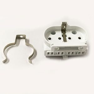 2G11 lamp holder + spring lock