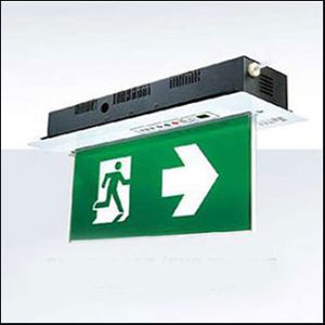 MAX BRIGHT EXA-303-SRE, LED 10W, 2hrs. (recess - single side)