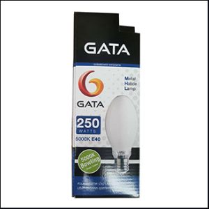 GATA MH250W 5000K coated E40 10000hrs.