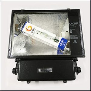 Floodlight CR129 MH400W 5000K E40 IP65 (GATA+CROSS)