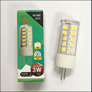 AEC QT9 LED 220V 3W 3000K G4