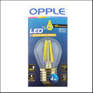 OPPLE BULB LED INCAN 4W 2700K E27