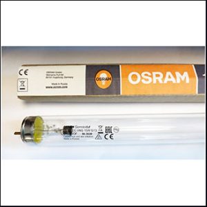 OSRAM TUV T8 15W G13 (45cm.) - made in Russia