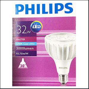 Philips Mas PAR30 LED 32W 5700K 30D 25000hrs.