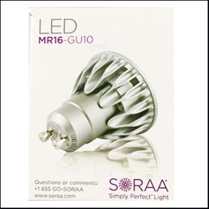 SORAA GU10 230V LED 7.5W 827 2700K 10D (BRILLIANT) CRI85