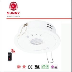 Sunny downlight EDLS09-3R 9W daylight 3hrs. (recess)