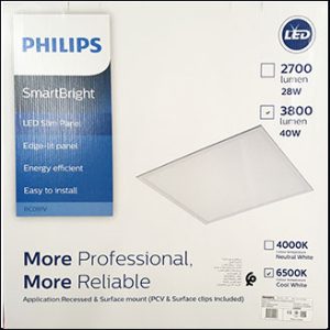 Philips RC091V LED38S 40W/865 daylight 3800lm (60x60cm.)