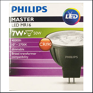 relais ik klaag Ringlet MARKPRO LIGHTING | Philips Master LED 12V 7W 2700K 10D GU5.3 (dim)