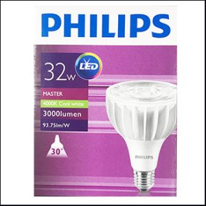 Philips Mas PAR30 LED 32W 4000K 30D 25000hrs.