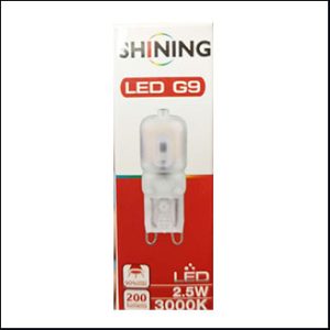 Shining QT14 LED 220V 2.5W 3000K 200lm G9