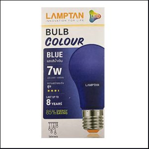 Lamptan BULB LED 7W BLUE E27