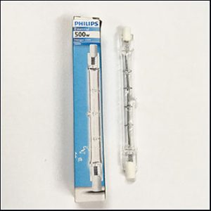 Philips plusline tungsten halogen 500W 230V R7s