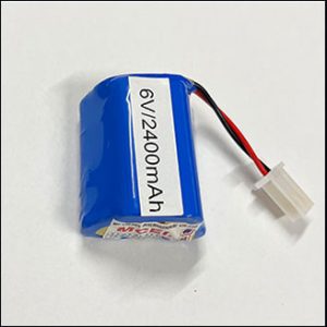 Ni-MH battery 6V 2400mAh rechargable (for Max Bright)