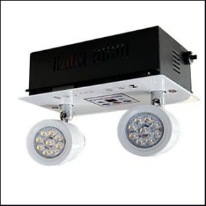 MAX BRIGHT Emergency Unit, MB 09-R (2x9W 2hrs.)