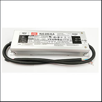 thumbnail image 2 of Mean Well XLG-240-H-AB LED Driver - 240W 60V 4900mA Constant Power Mode With IP67 Rating 2 of 12