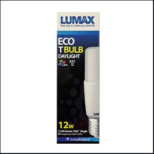 Lumax T BULB LED 12W 6500K daylight E27