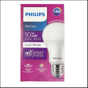 PHILIPS MYCARE LED BULB 10W 4000K coolwhite 15000hrs.