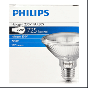 Philips PAR30 halogen 75W 10D E27