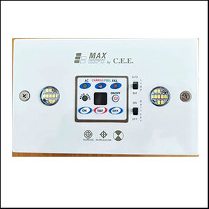 MAX BRIGHT Emergency Unit, MB 09-D (2x9W 2hrs.)