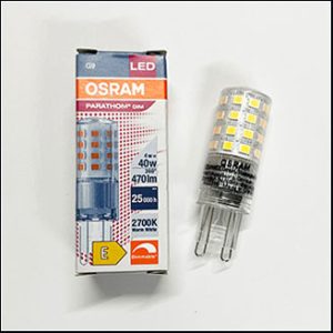 Osram LED capsule 220V 4W 2700K G9 CL (dim)