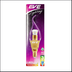 EVE Opera LED Bulb 3W 2700K E14 Gen3