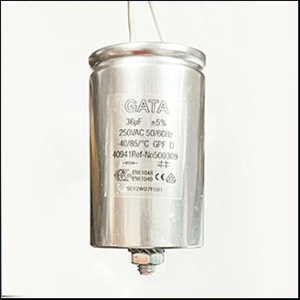 GATA capacitor 36uF 250V - alu body