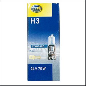 HELLA H3 24V 70W PK22s