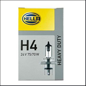 HELLA H4 24V 75/70W P43t