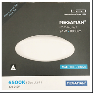Megaman Ceiling Light 24W 6500K 1800lm daylight