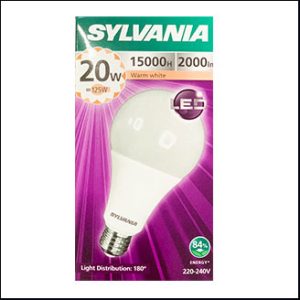 Sylvania Basic Plus A80 Bulb LED 20W 2700K E27