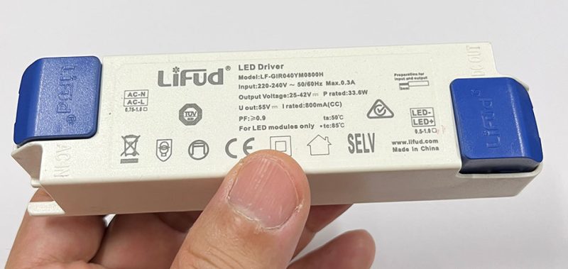 LIFUD LED drivers LF-GIR040YM0800H 24-42VDC 800mA – MARKPRO LIGHTING