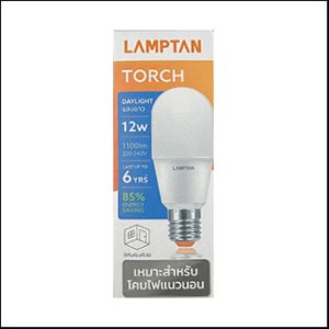 Lamptan TORCH BULB LED 12W 6500K DAY E27