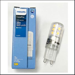 Philips CorePro LED capsule 220V 2.6W 2700K G9