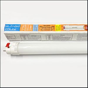 Philips Double Ended T8 22W 6500K day 2300lm (120cm) switch on-off