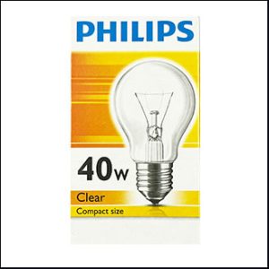 Philips Incandescent 40W CL (A55) E27