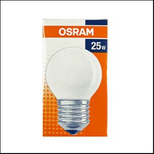 Osram Classic P Incandescent 25W FR (P45) E27