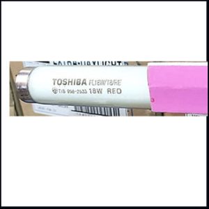Toshiba Fluorescent FL18W/T8/RE red G13 (60cm.)