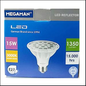 MEGAMAN PAR30 LED 15W 3000K warm E27