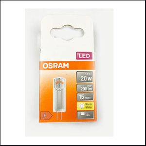 Osram LEDcapsule 12V 1.8W 827 2700K G4