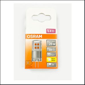Osram LEDcapsule 12V 2.6W 827 2700K G4