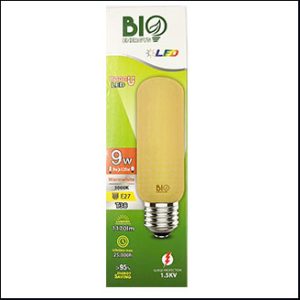 bioBULB T38 LED 9W 3000K warm E27
