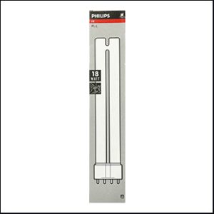 Philips Actinic Blacklight BL PL-L 18W/10/4P 2G11_