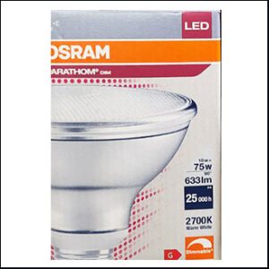 OSRAM PAR30 LED 10W 2700K warm 36D E27 (dim)