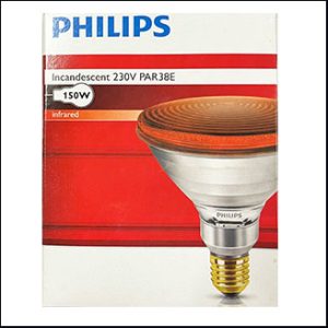 Philips Infrared RED PAR38 150W E27