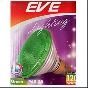 EVE PAR38 120W E27 (GREEN)