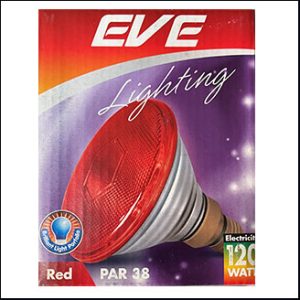 EVE PAR38 120W E27 (RED)