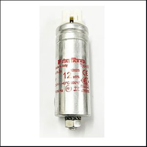 ITALFARAD capacitor 12uF 250V (Type B) - Italy